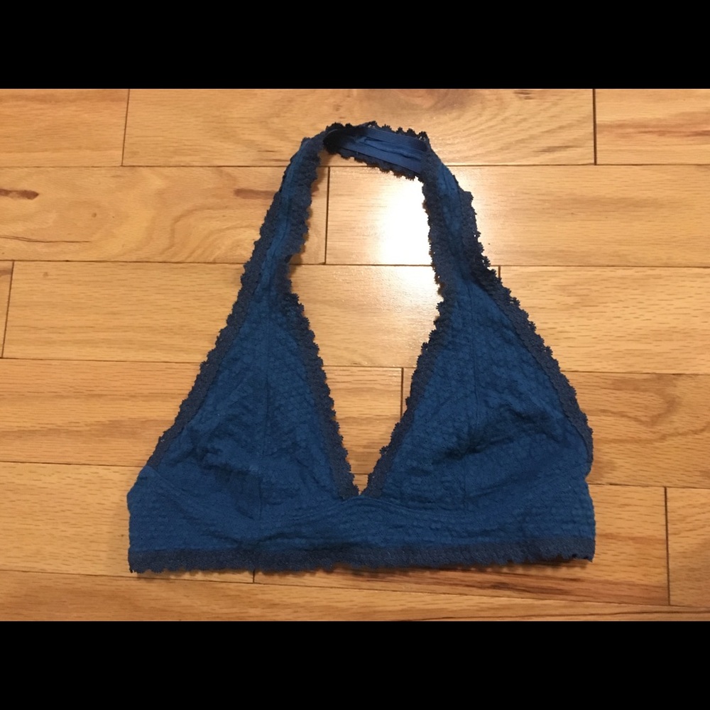 FreePeople Lace Halter Bra